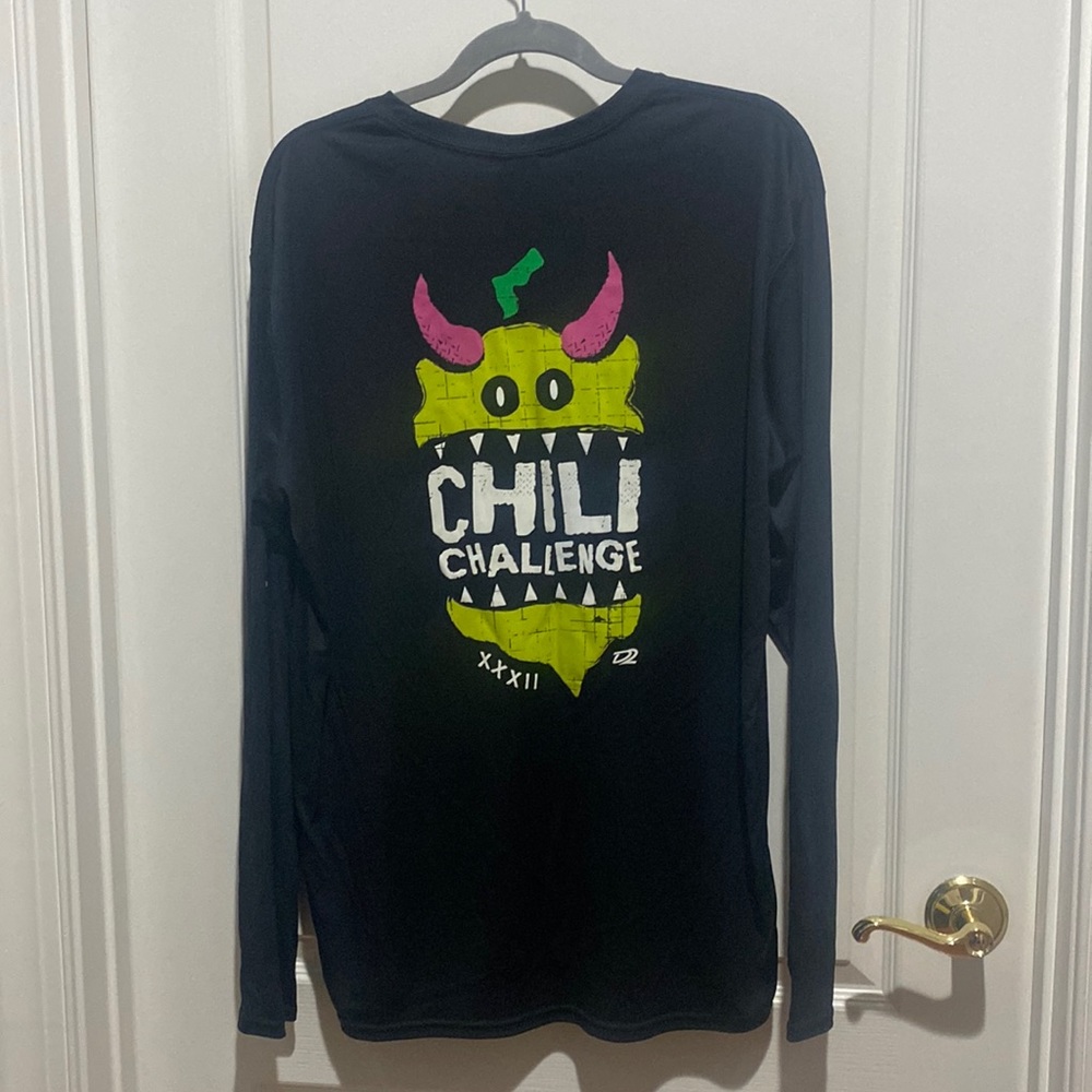 PORT AUTHORITY VT Va Tech Dining Service Chili Challenge L/S T Shirt XL NWOT $30